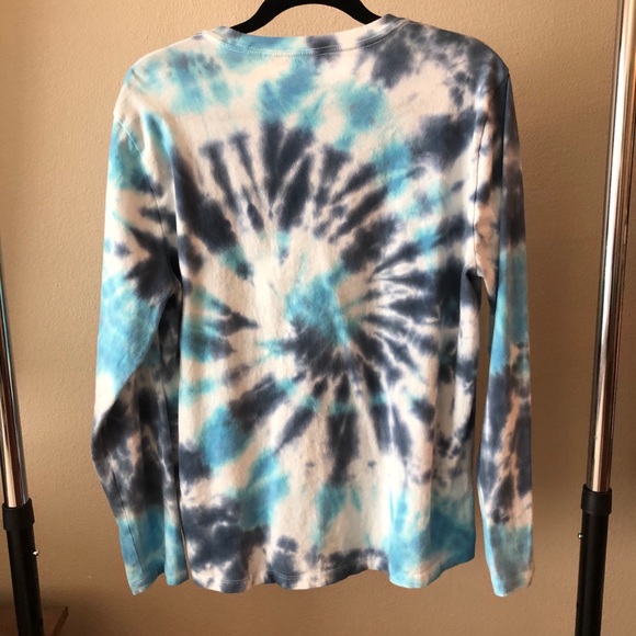 Hand Tie Dyed Gap Long Sleeve Shirt NWOT - Picture 4 of 4